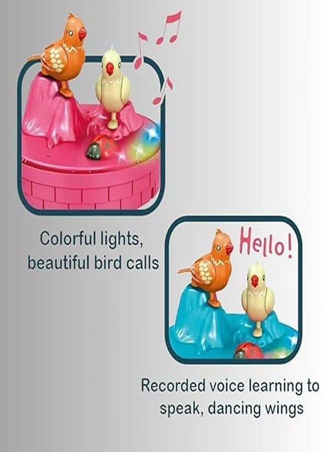 DECODAZZ Interactive Talking Bird Toy with Two Modes for Kids | Features Talking, Singing, and Mimicking Abilities | Engaging and Educational Toy with Realistic Bird Sounds - Image 4